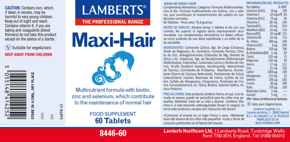 MAXI-HAIR MUJER Y HOMBRE