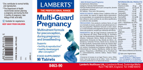 MULTI-GUARD PREGNANCY PRE- Y  EMBARAZOS
