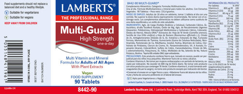 MULTI-GUARD 90 VEGANO TODOS LOS ADULTOS