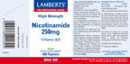 NICOTINAMIDE 250MG ( NIACINA) B3.