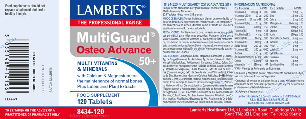 MULTI-GUARD OSTEO ADVANCE 50+.