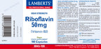 RIBOFLAVINA 50 MG (VITAM. B2).
