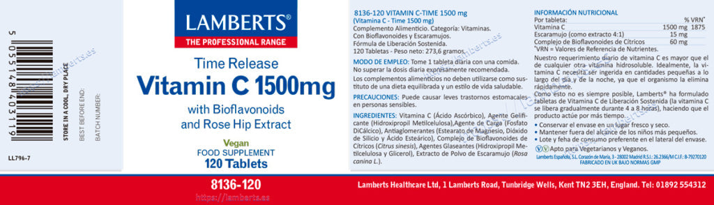 VITAM- C TIME 1500MG.