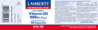 VITAM- D3 1000UI (25UG) LAMBERTS.