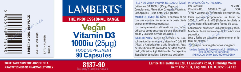 GOMINOLAS VITAM D3 1000UI