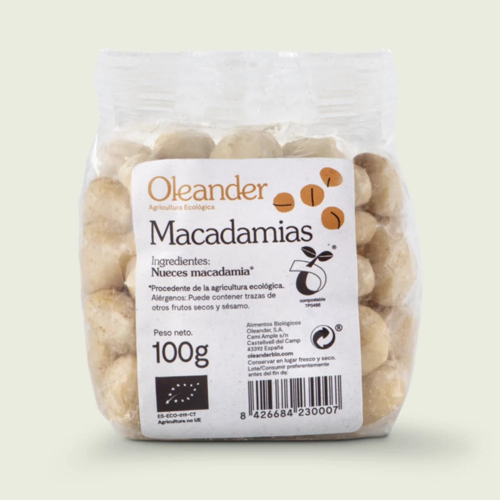 MACADAMIAS NUECES 100GR