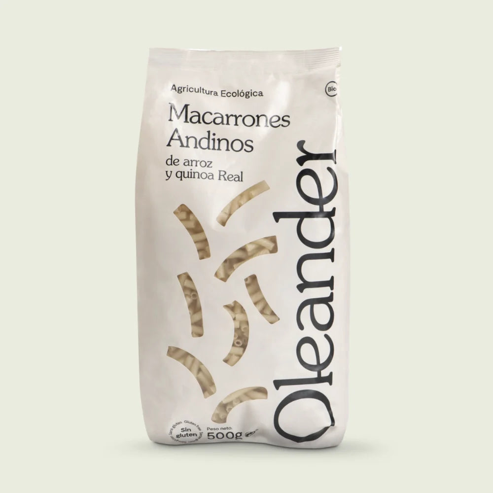 FIDEOS ANDINOS -  ARROZ/QUINOA 500GR.