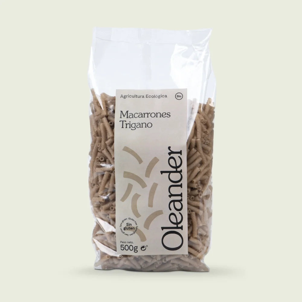 MACARRÓN TRIGANO INTEGRAL 500GR.
