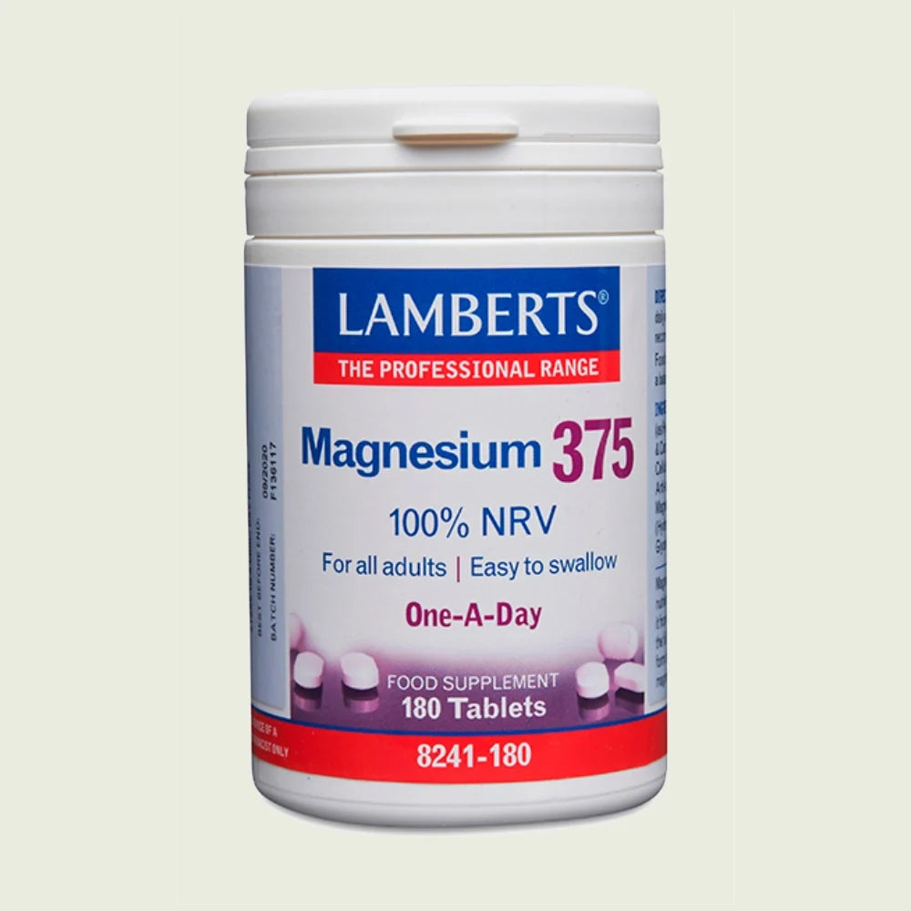 MAGNESIO 375MG X 180 TABS.