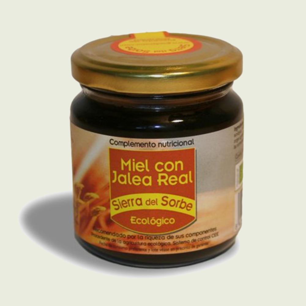 MIEL BIO CON JALEA REAL 250GR.