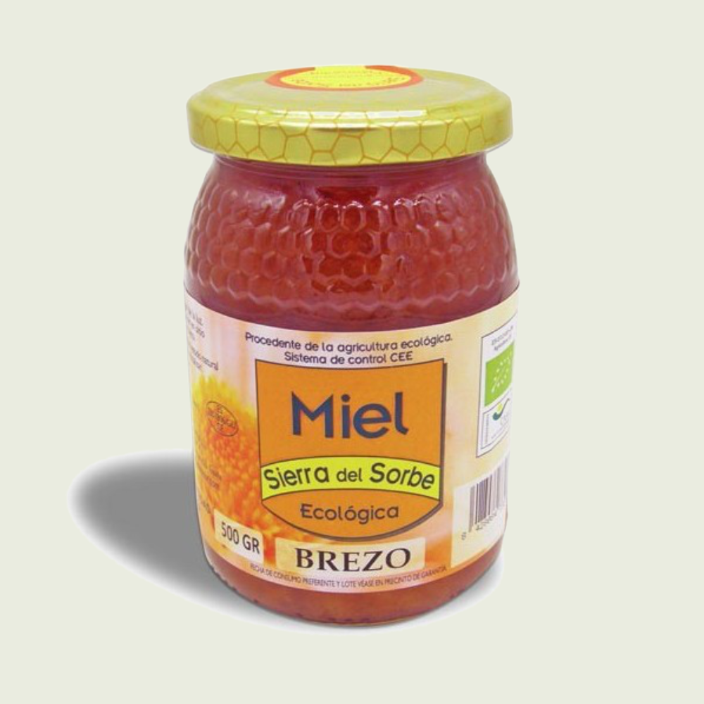 MIEL DE BREZO BIO- SIERRA. -500GR.