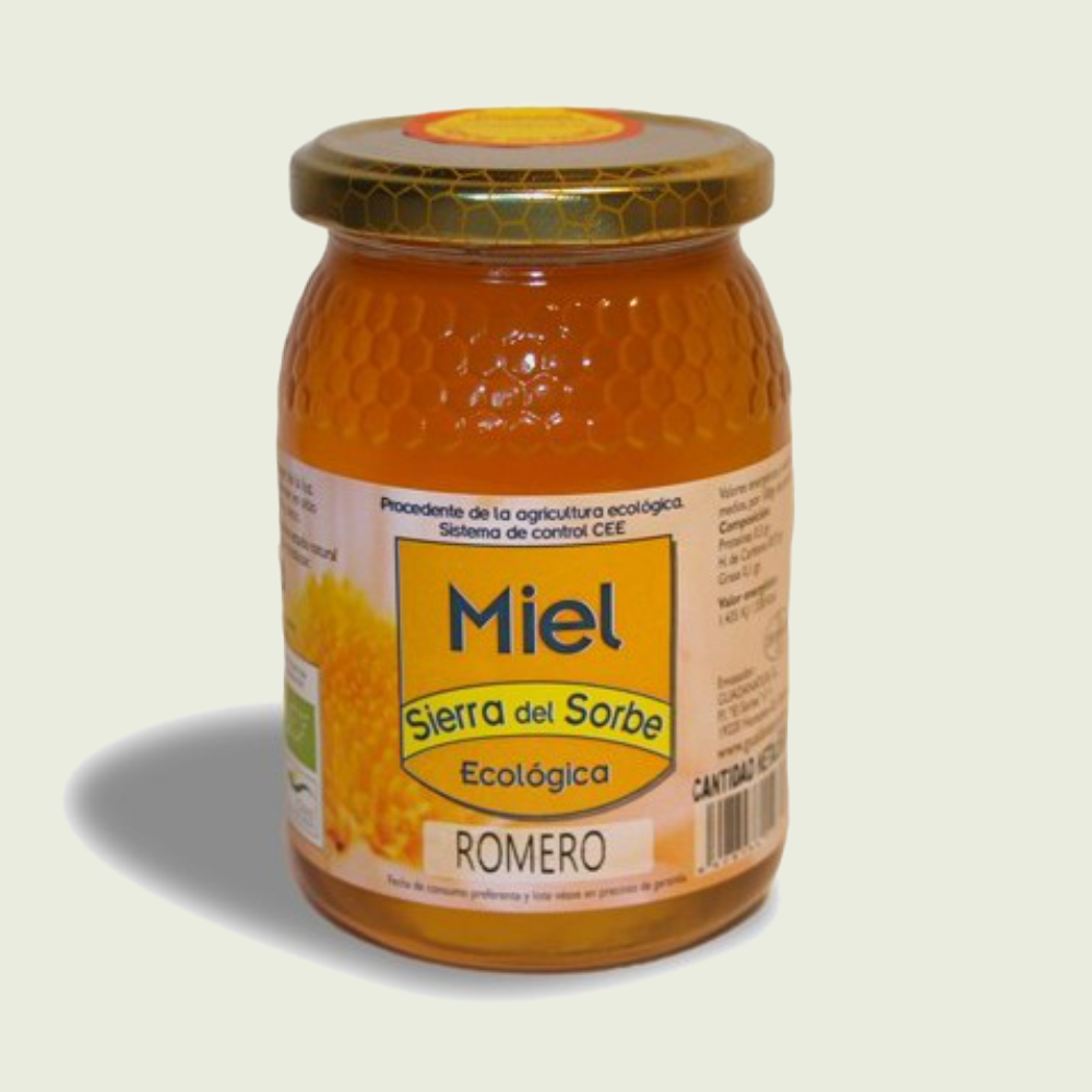 MIEL DE ROMERO BIO- SIERRA. -500GR.