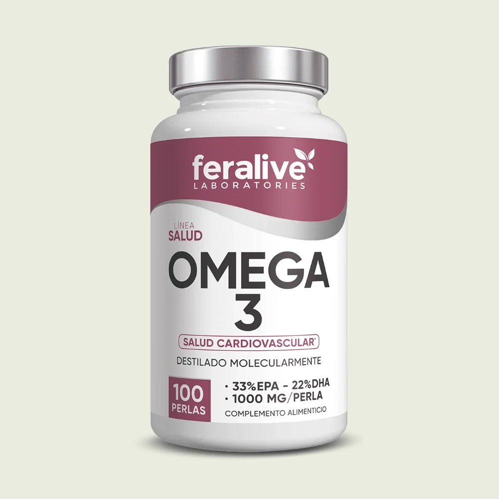 OMEGA 3 33/22 100 PERLAS - FERALIVE