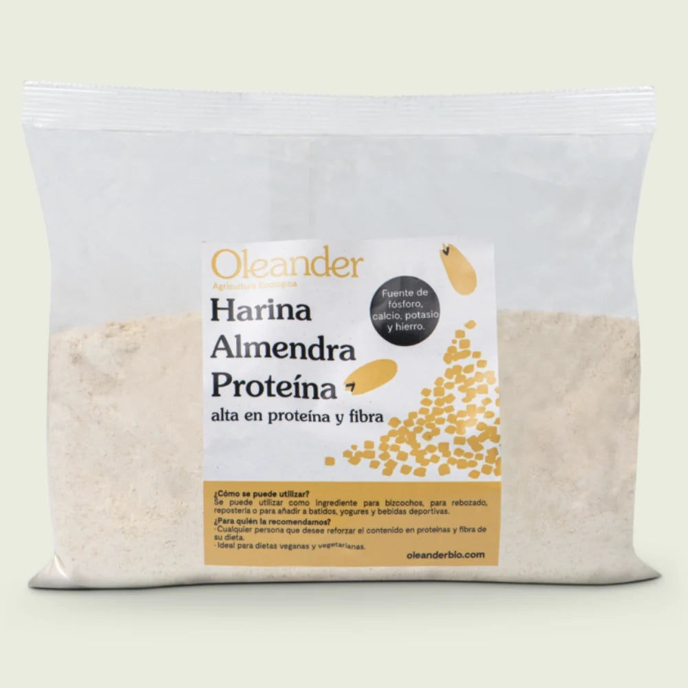 PROTEÍNA DE ALMENDRA BIO EN HARINA 300GR.