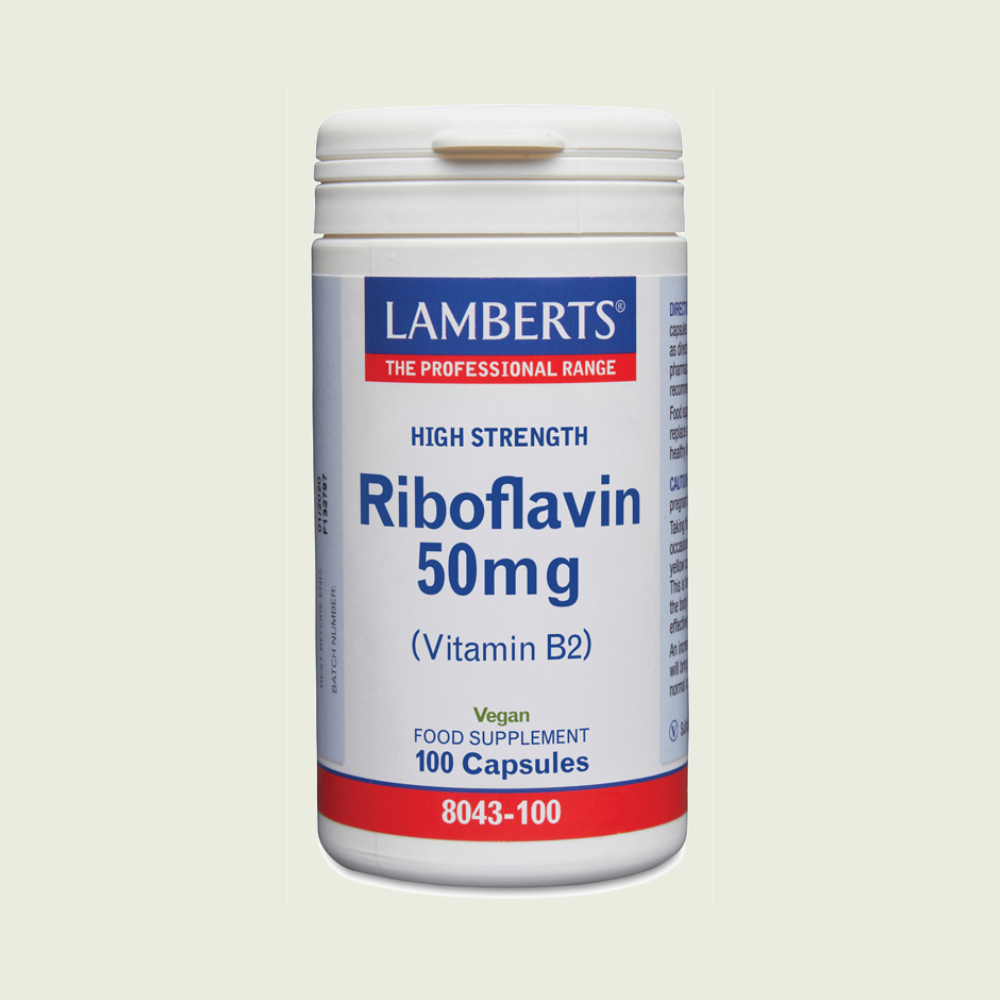 RIBOFLAVINA 50 MG (VITAM. B2).