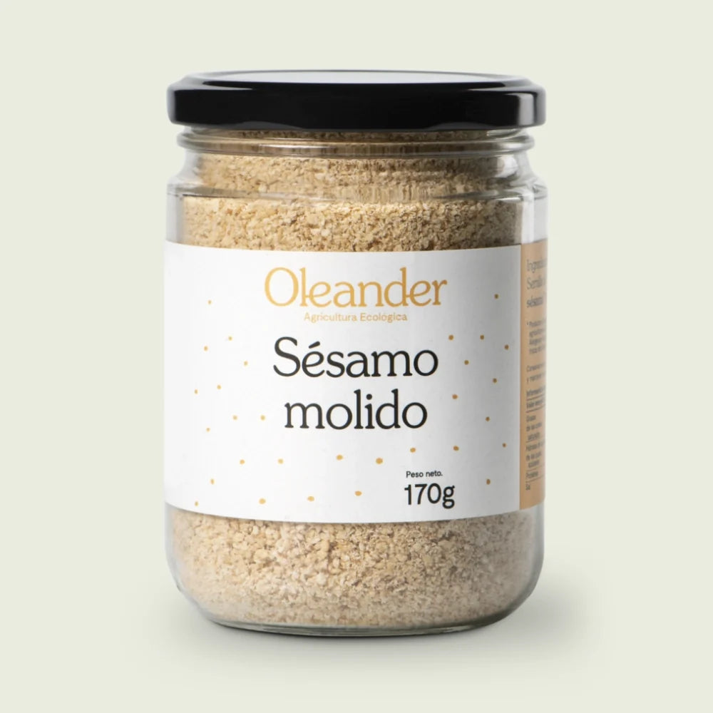 SÉSAMO MOLIDO BIO 170GR.