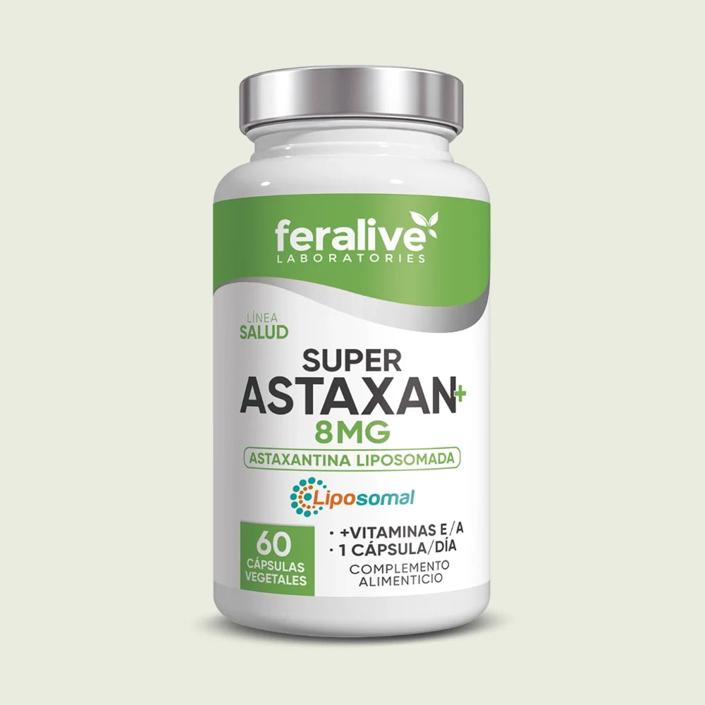 SÚPER ASTAXAN+ 8MG. 60CAP.- FERALIVE