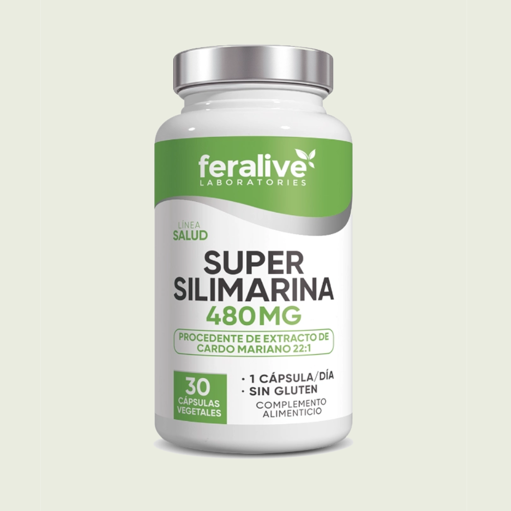 SÚPER SILIMARINA 480MG. 30CAP.-FERALIVE
