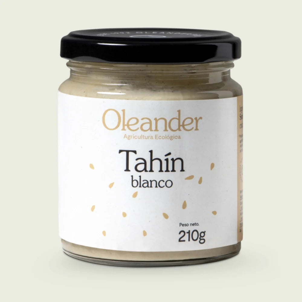 TAHÍN BLANCO CRUDO BIO SIN SAL 210GR.