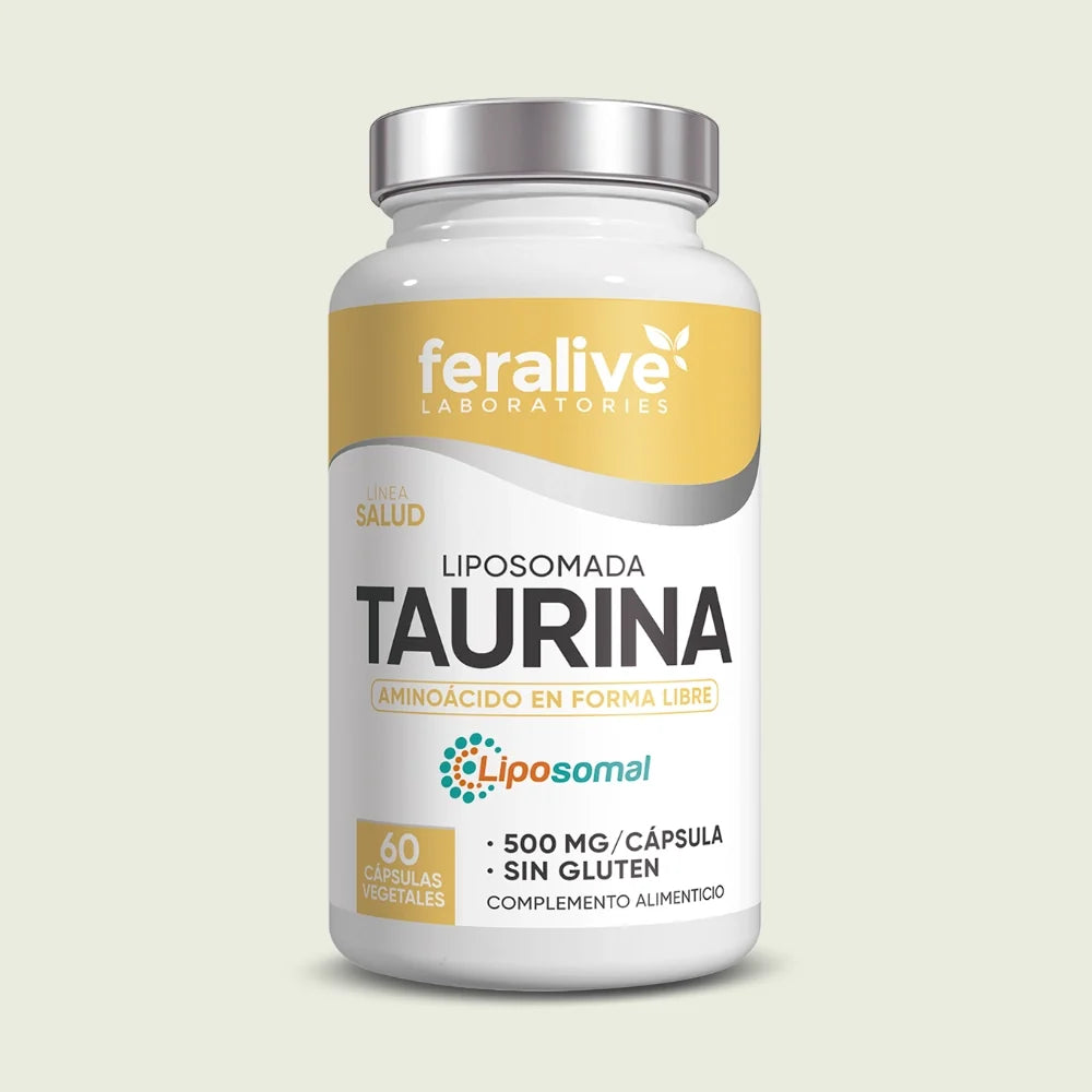 TAURINA LIPOSOMADA 60 CAP.- FERALIVE