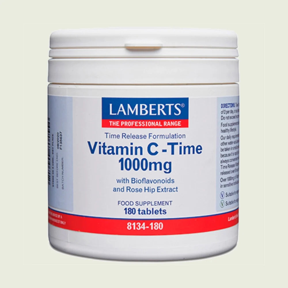 VITAM- C TIME 1000MG 180 TABS.