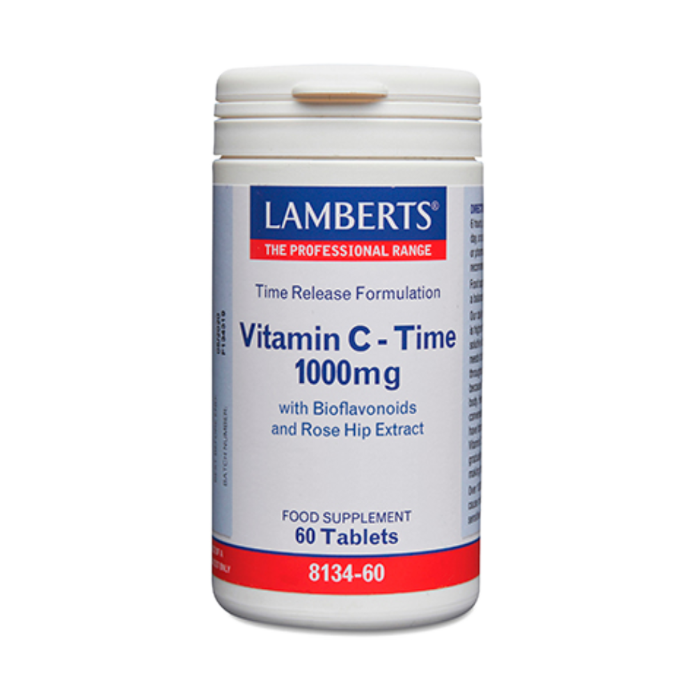 Vitamina C 1000mg. Liberación Sostenida 60 tabletas
