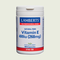 VITAM- E NATURAL 400UI X 180  LAMBERTS