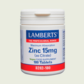 ZINC 15MG X180 TABS.