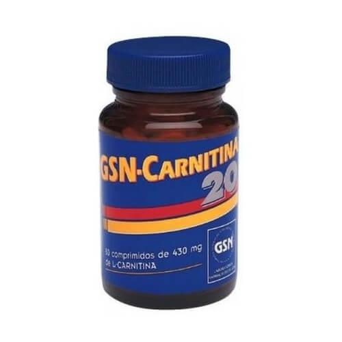 L- CARNITINA- 20 ( 80 COMP X 595MG ).