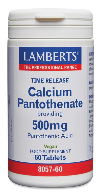 PANTOTENATO DE CALCIO 500MG. ( VITAM B5 )