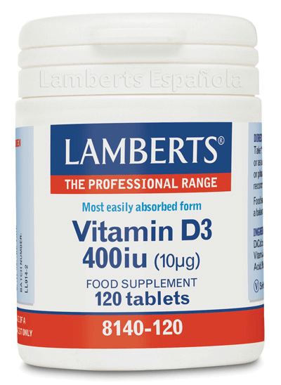 VITAM- D3 400IU (10UG) LAMBERTS.