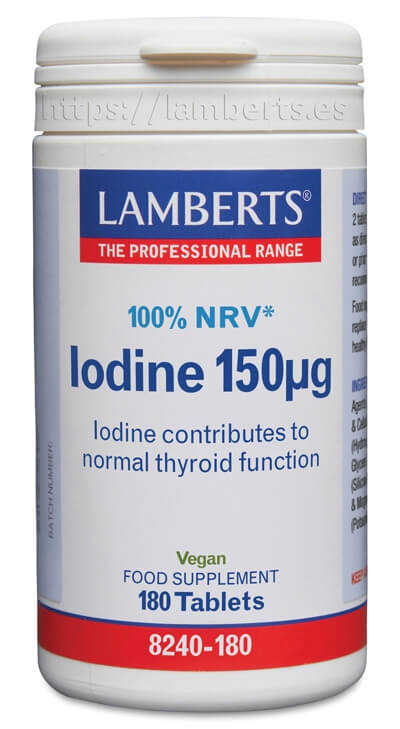 IODINE 150UG  (YODO COMO YODURO DE POTASIO). 