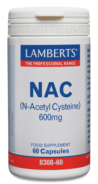 DESCATALOGADO NAC (N-ACETIL CISTEINA) 60CÁP. 600MG.