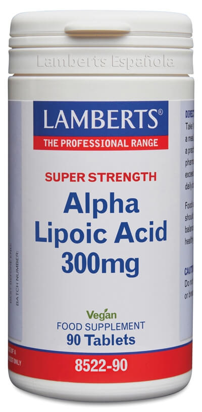 ÁCIDO ALFA LIPOICO 300MG (ÁCIDO TIÓCTICO).