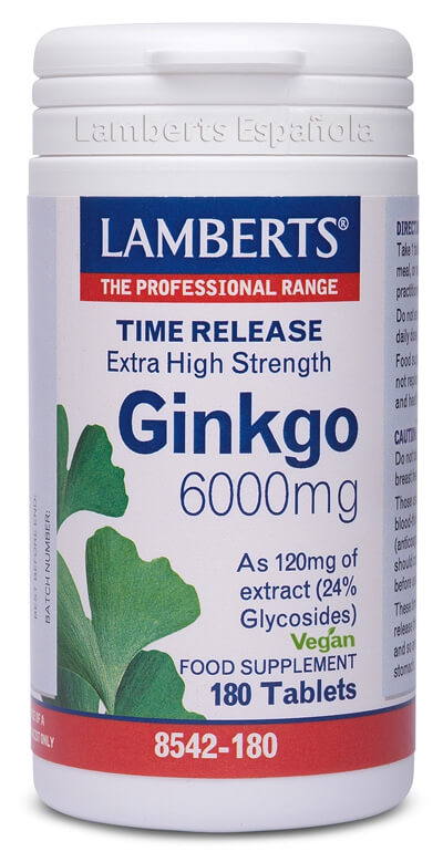 GINKGO 6000MG - 180 TABS