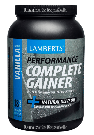 DESCATALOGADO COMPLETE GAINER SABOR -VAINILLA. (PROTEÍNA + CARBOH.)