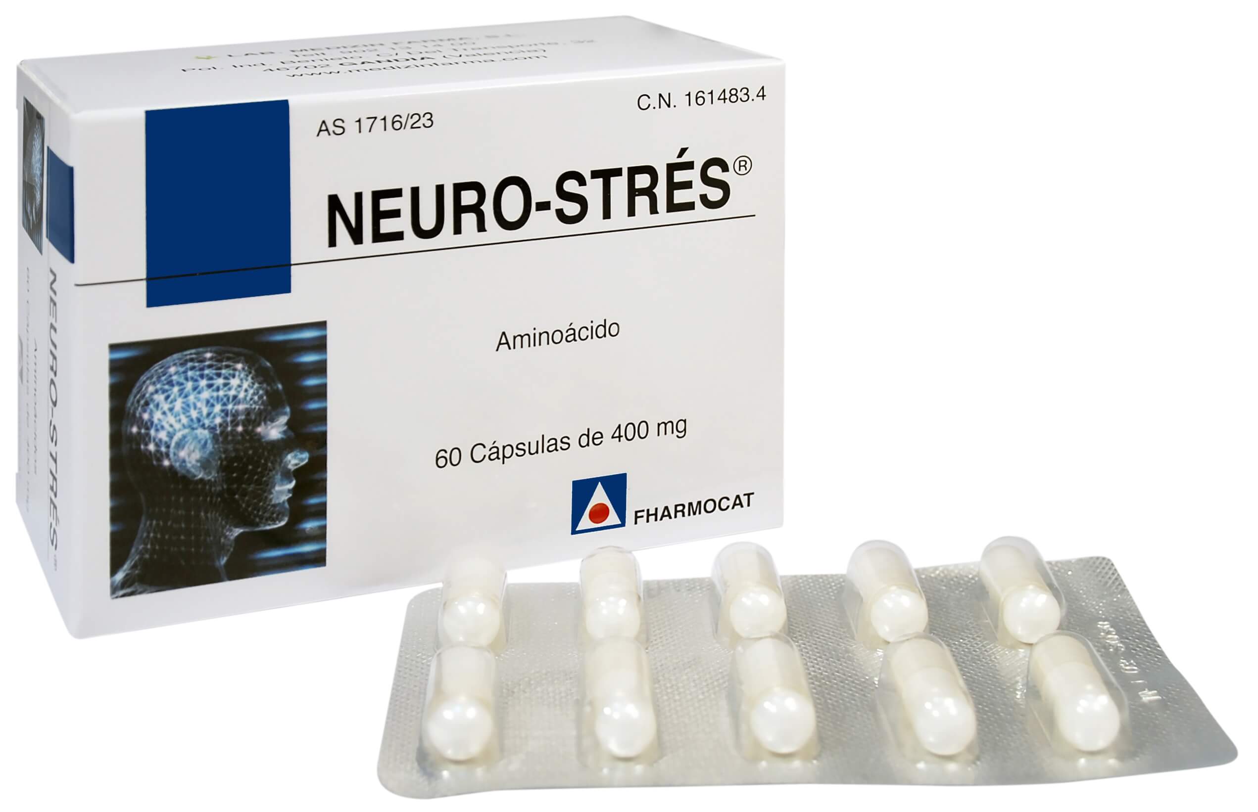 NURO-STRESS 60 CAPS.(L-TEANINA 200MG.)