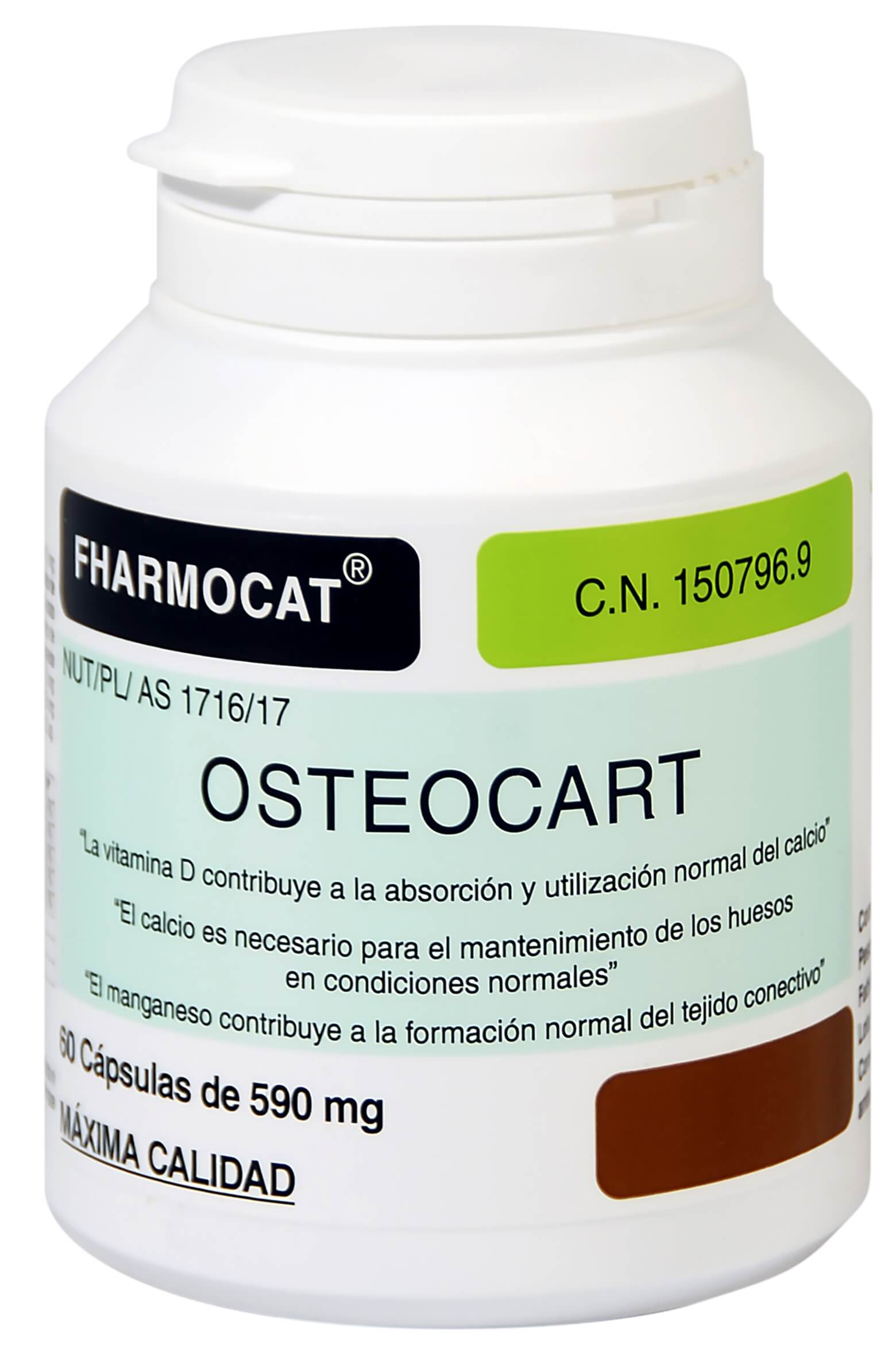 OSTEOCART ( 60 CAPS X 650 MG.)