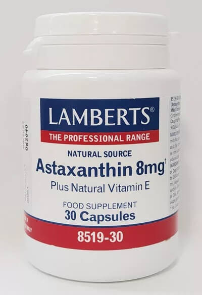 ASTAXANTINA 8MG. CON VITAM E