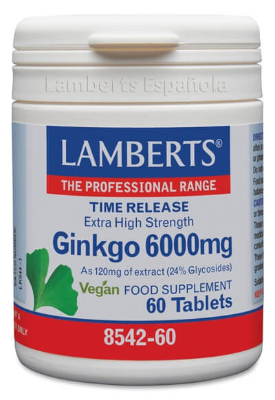 GINKGO 6000MG - 60 TABS 