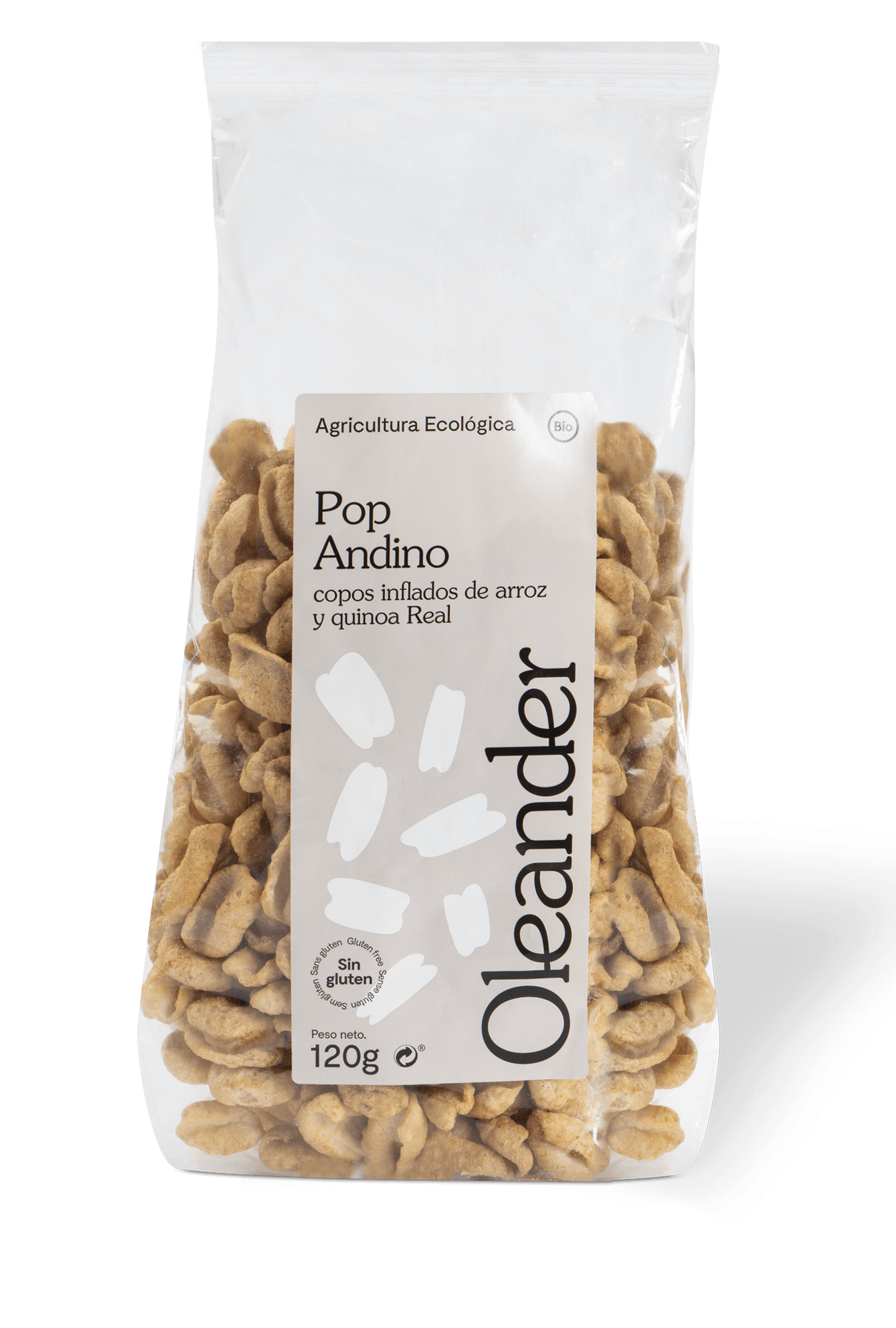 POP ANDINO DULCE ARROZ/QUINOA “ SIN GLUTEN” BIO.