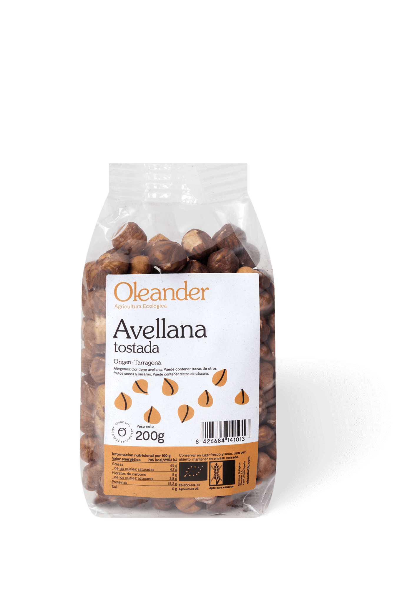 AVELLANAS EN BOLSAS DE 1 KG. 