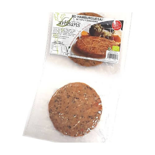 HAMBURGUESAS TOFU ZANAHORIAS ( 2 UNID )