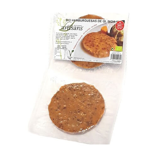 HAMBURGUESA QUINOA( 2 UNID ) SIN GLÚTEN