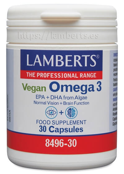 VEGAN OMEGA 3 X 30 CÁP. (NUEVO) 