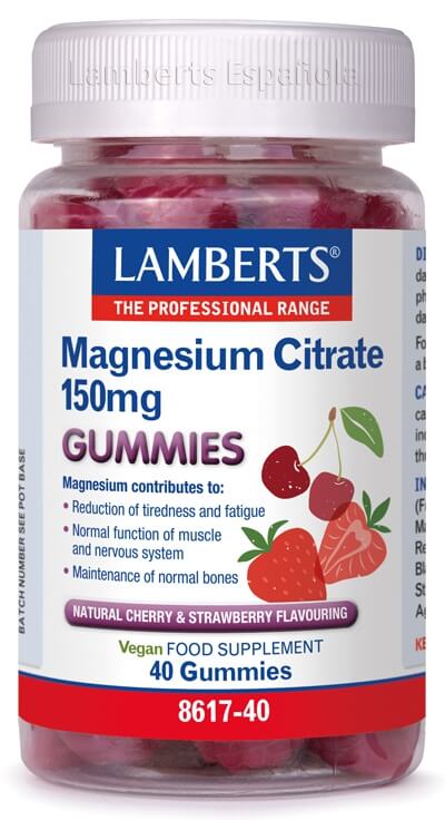 GOMINOLAS MAGNESIO CITRATO 150MG